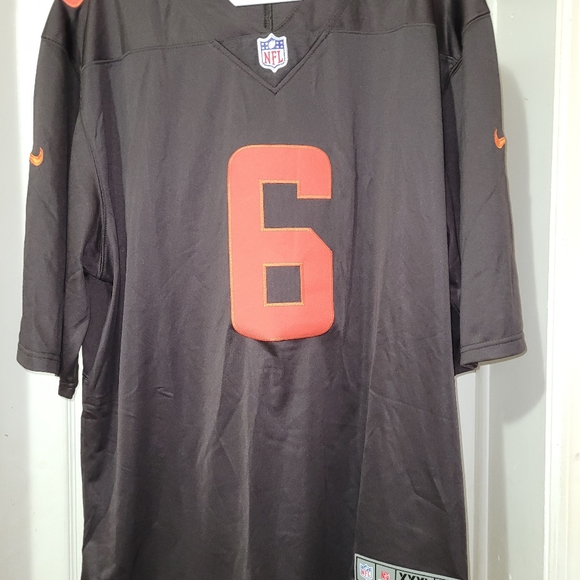 🎁SOLD OUT 🎄🏈Cleveland Browns Mayfield Fan Jersey Size 3X🔴Final Markdown - Picture 2 of 4